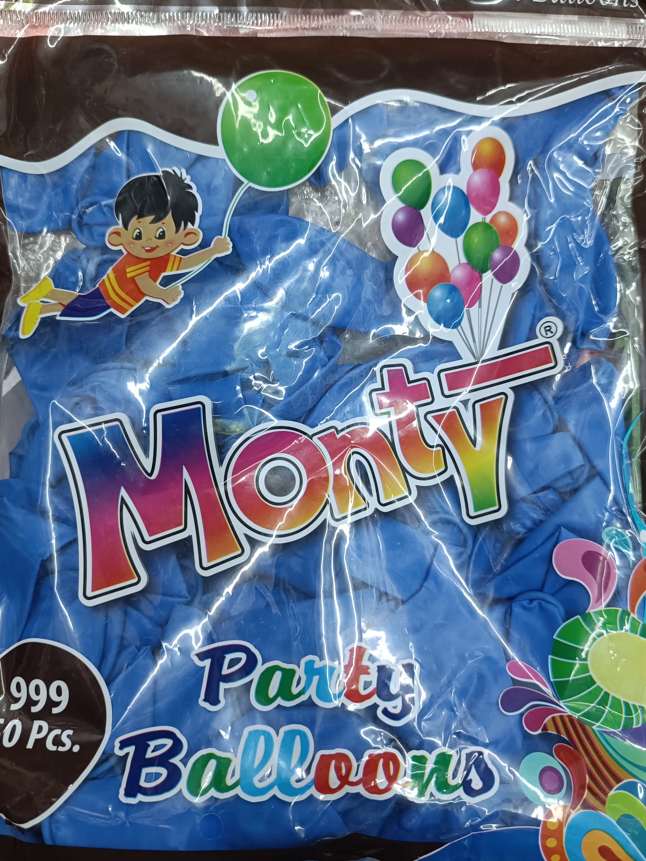 PARTY BALLOONS, 50PC